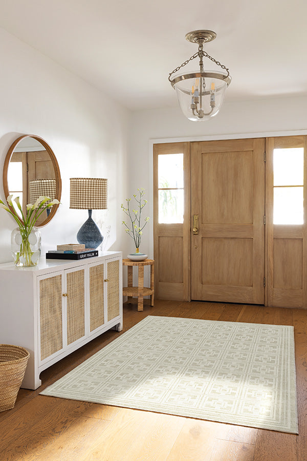 Gray Malin Palm Springs Ivory Stone Tufted Rug